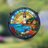 Lighthouse Stained Glass Effect Suncatcher